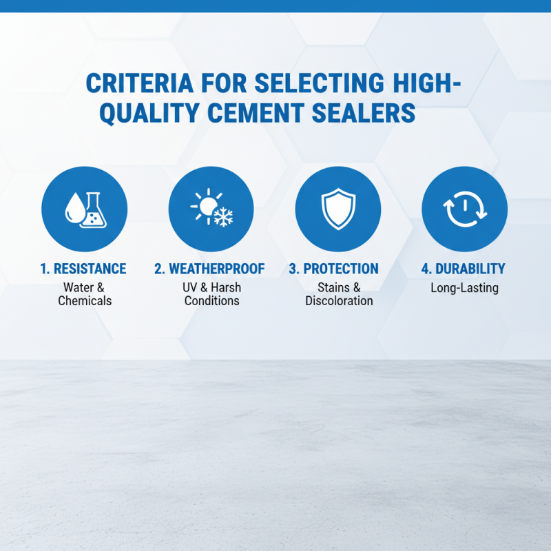 Top 10 Cement Sealers in China for Optimal Protection and Durability?