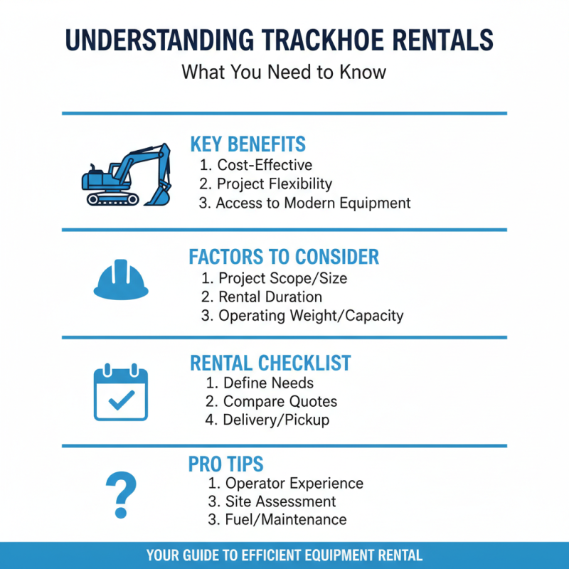 How to Find the Best Trackhoe Rental Deals Near You?