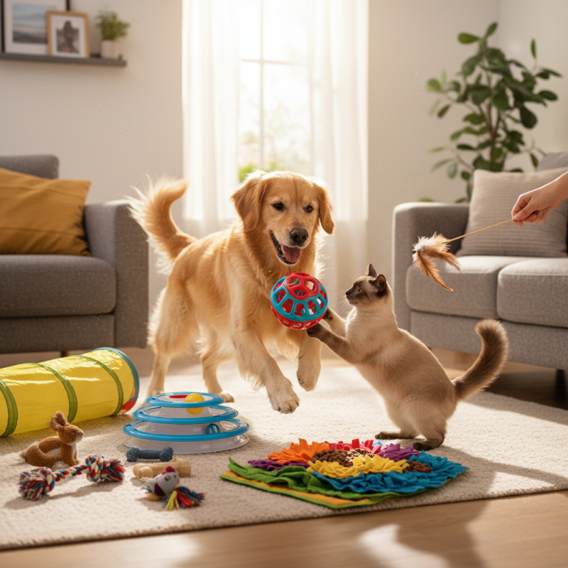 Best Pet Toys to Keep Your Pets Happy and Engaged?