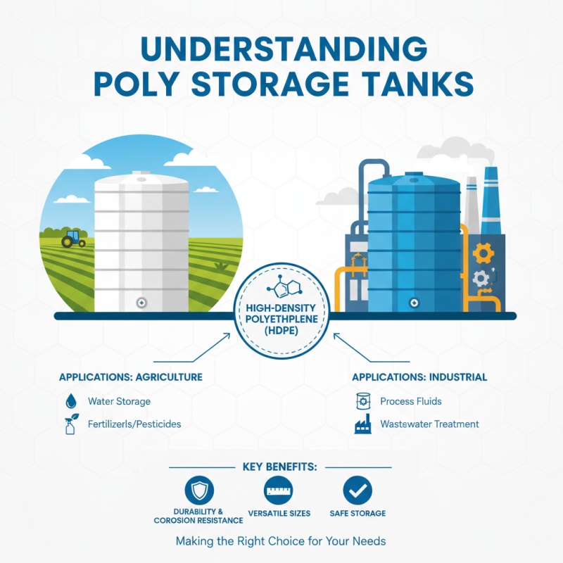 How to Choose the Right Poly Storage Tanks for Your Needs?