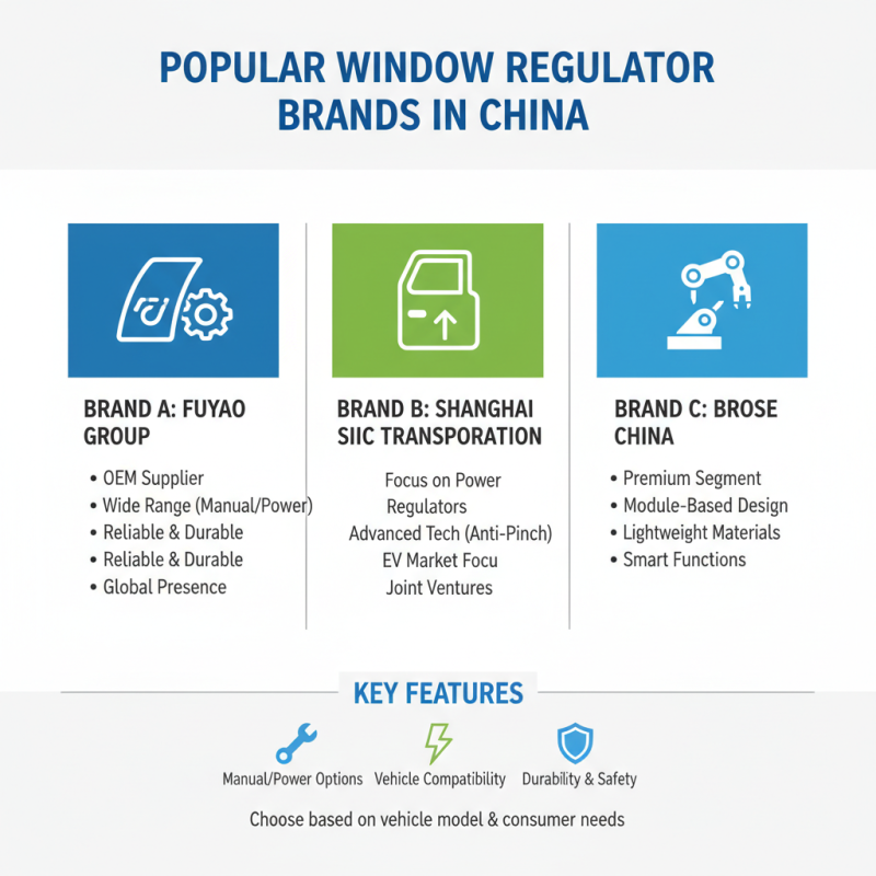 China Top Window Regulator Types You Should Know?