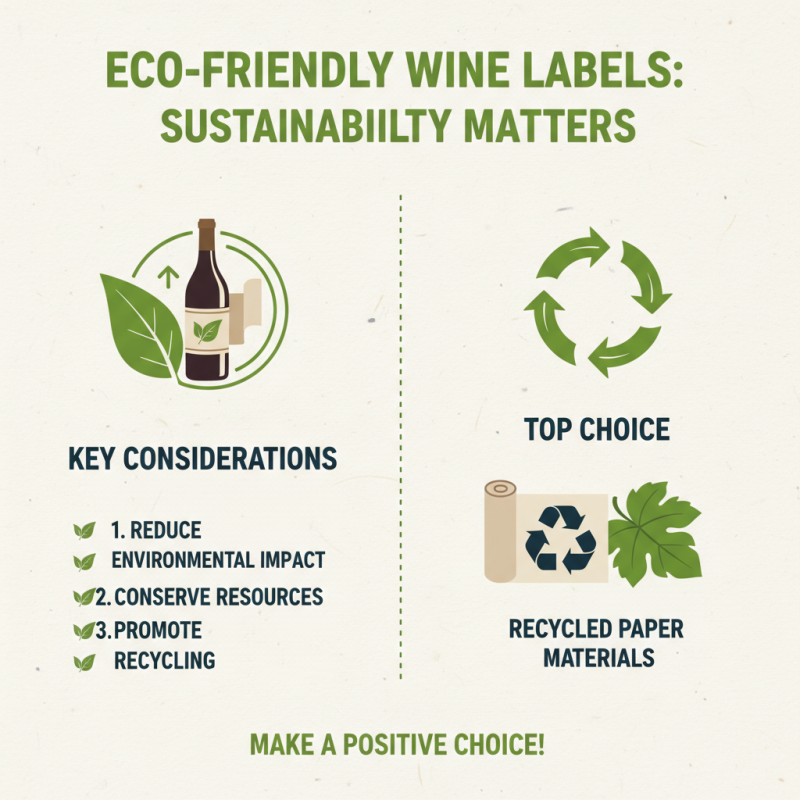 Top Tips for Selecting the Best Paper Wine Labels