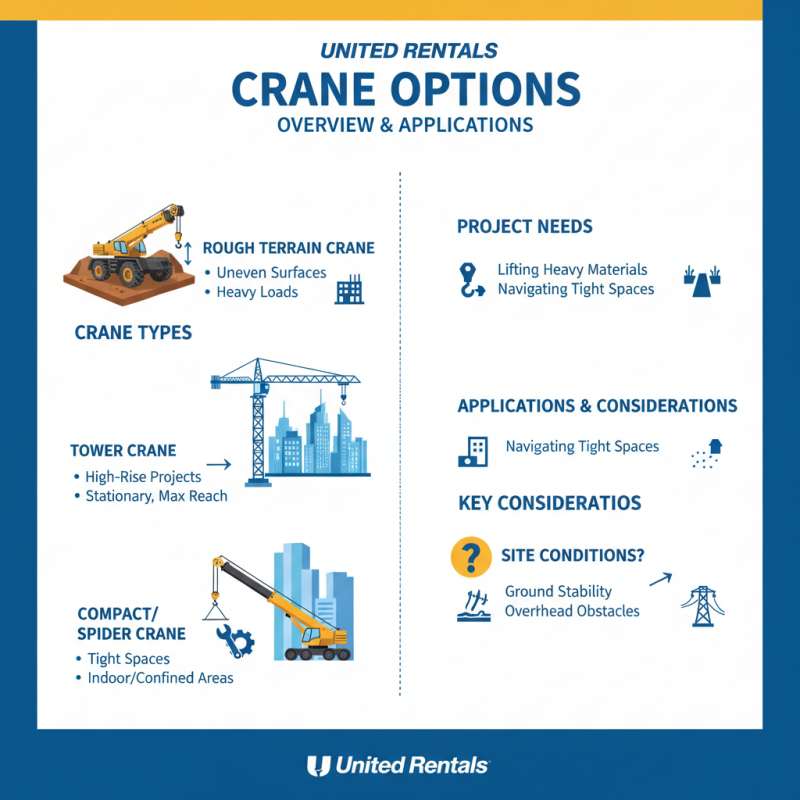 What are the Best United Rentals Crane Options for Your Project?
