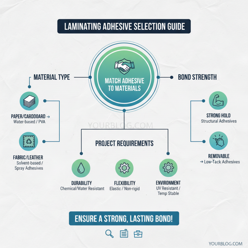 How to Choose the Best Laminating Adhesive for Your Projects?