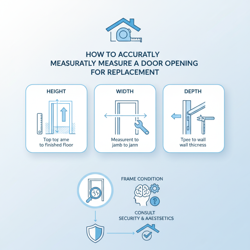 How to Accurately Measure a Door Opening for Replacement?