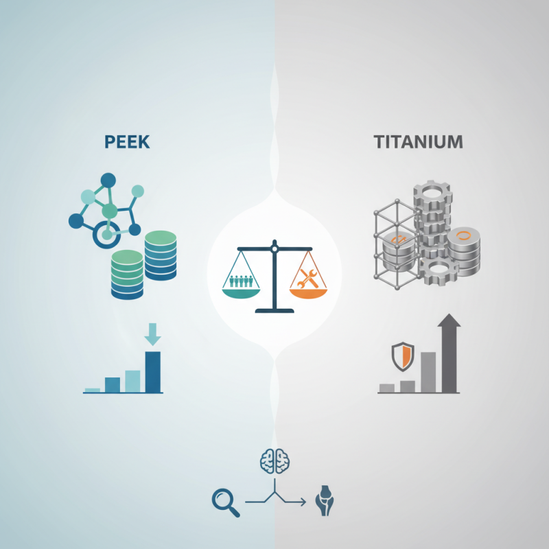 Cost Comparison PEEK vs Titanium Orthopedic Implants?