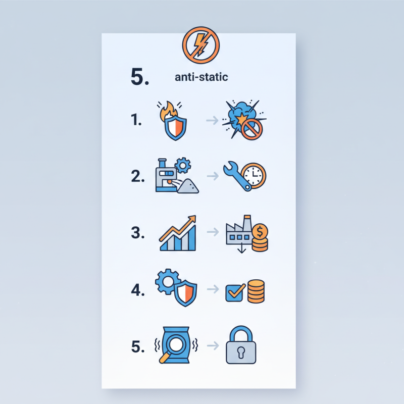 5 Essential Tips Why Anti Static Properties Matter for Powder Bags?