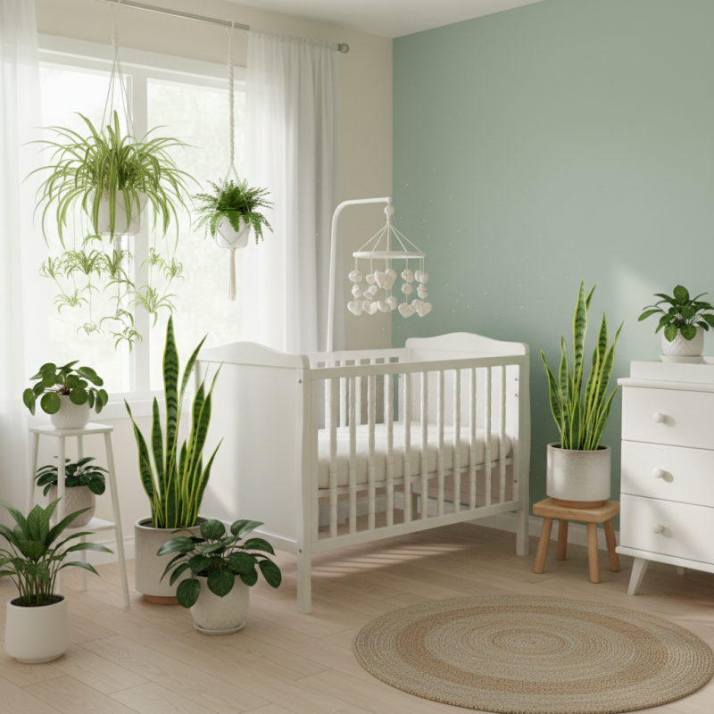 10 Best Non Toxic Plants for Your Baby Nursery?