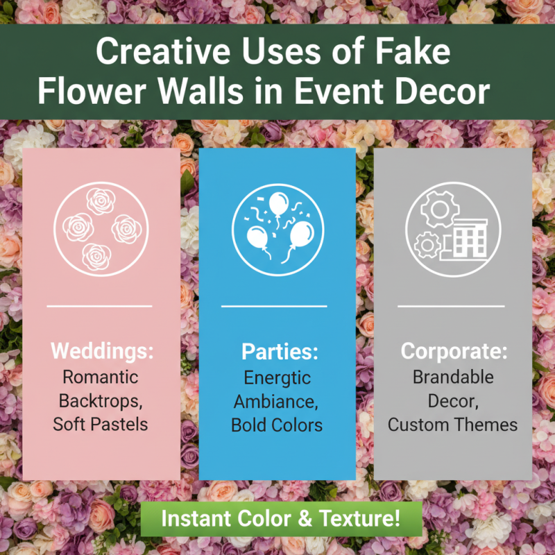 2026 Best Fake Flower Wall Ideas for Event Decoration?