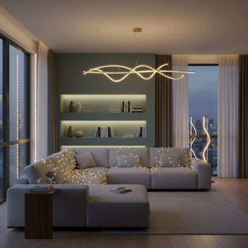 How Do Decorative LED Lights Transform Your Home Style?