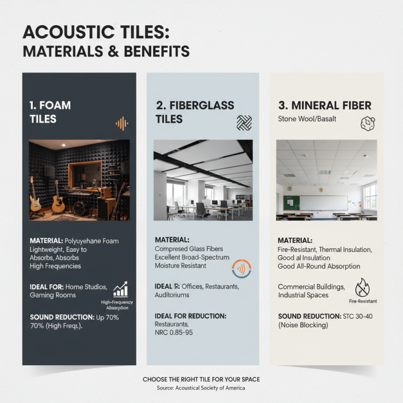 How to Choose the Best Acoustic Tiles for Your Space?