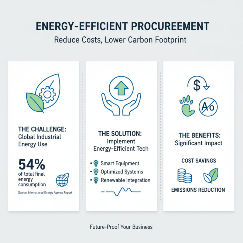 How to Reduce Energy Consumption for Global Procurement Success?
