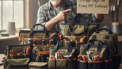 Top 10 Tool Storage Bags for Every DIY Enthusiast?