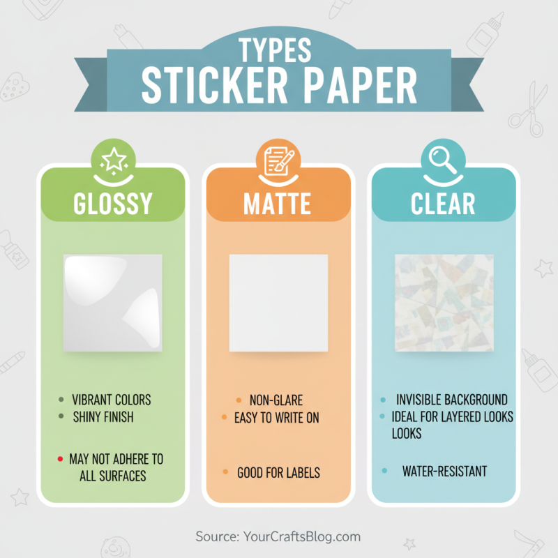 How to Choose the Best Sticker Paper for Your Craft Projects?