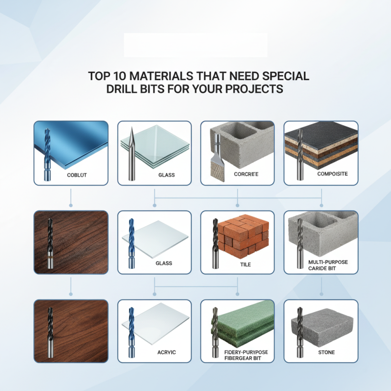 Top 10 Materials That Need Special Drill Bits For Your Projects