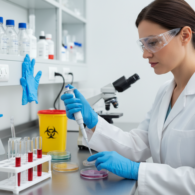 How to avoid cross contamination in labs with gloves tips?