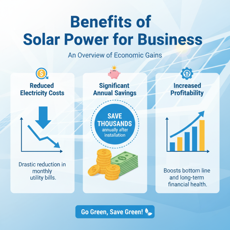 Why Choose Solar Power for Your Business Benefits and Savings?