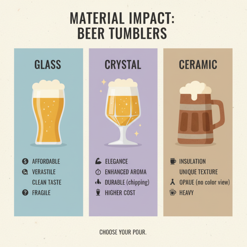 How to Choose the Best Premium Beer Glass Tumbler for You?