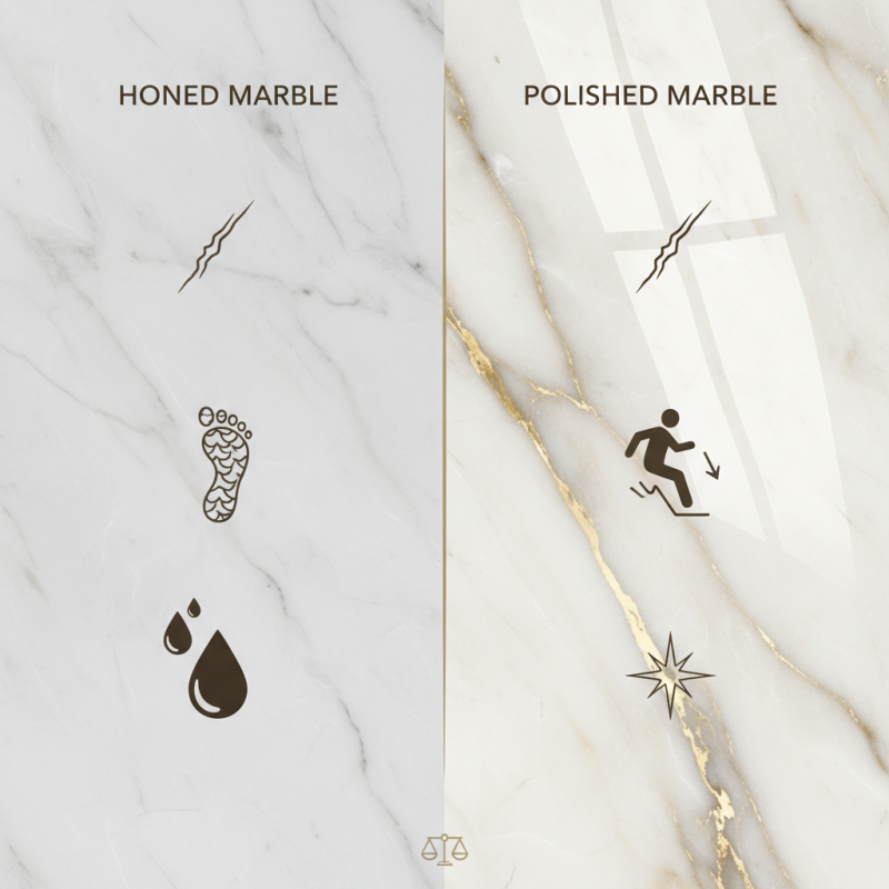 Honed vs Polished Marble 5 Key Pros and Cons to Consider?