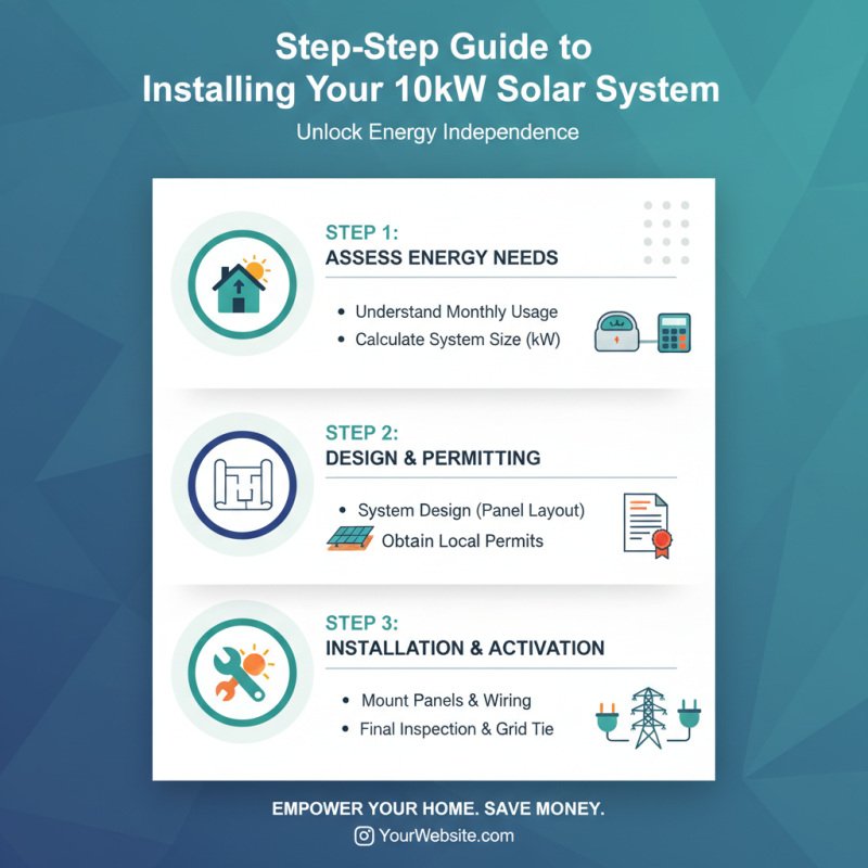 How to Install a 10kw Solar System for Your Home?
