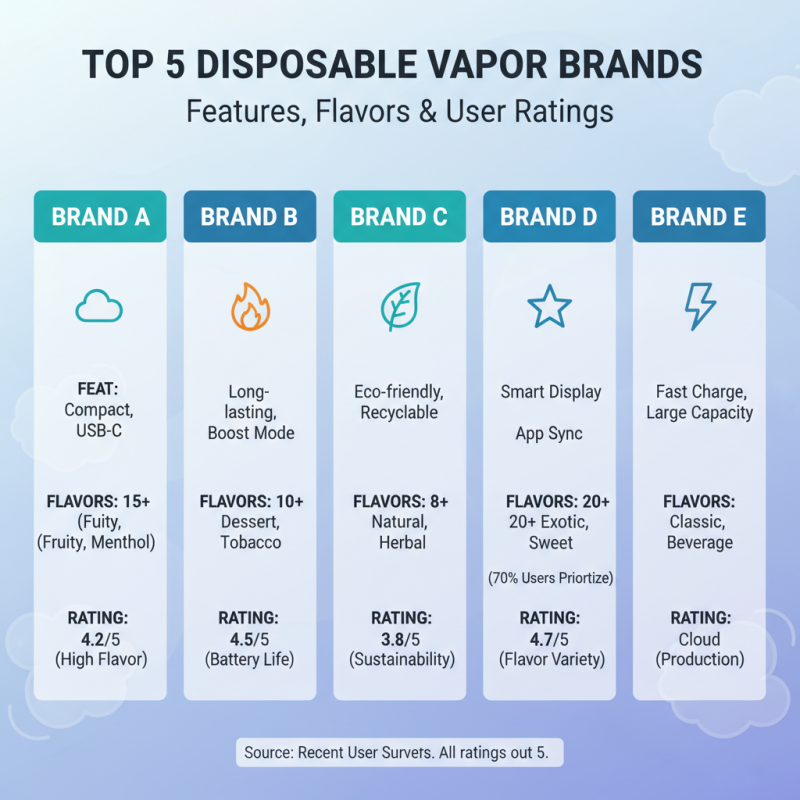 Top 5 Vapor Disposable Cigarettes You Need to Know About?