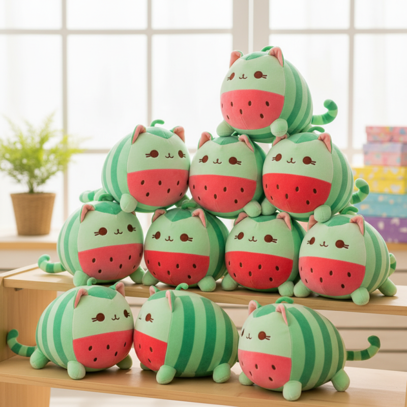 Top 10 Watermelon Cat Plush Options for Global Buyers?