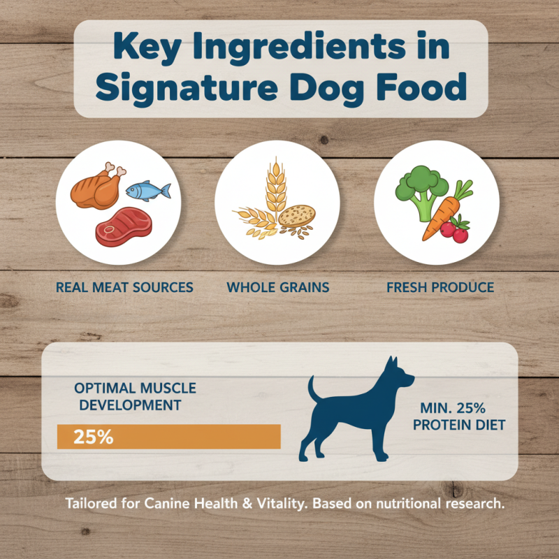 What is Signature Dog Food and Its Benefits for Pets?
