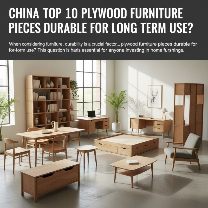 China Top 10 Plywood Furniture Pieces Durable for Long Term Use?