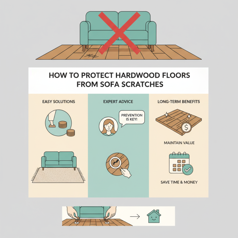 How to stop a sofa from scratching your hardwood floors?