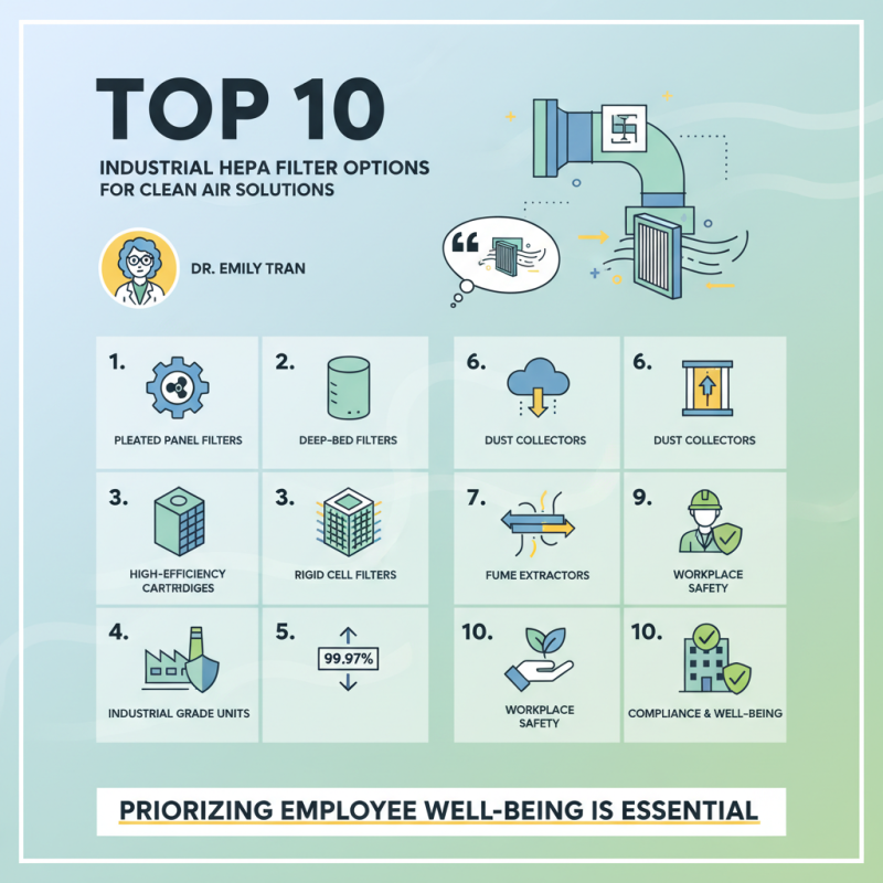 Top 10 Industrial Hepa Filter Options for Clean Air Solutions?