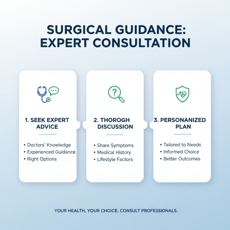 How to Choose the Right Surgical Procedures for Your Needs?