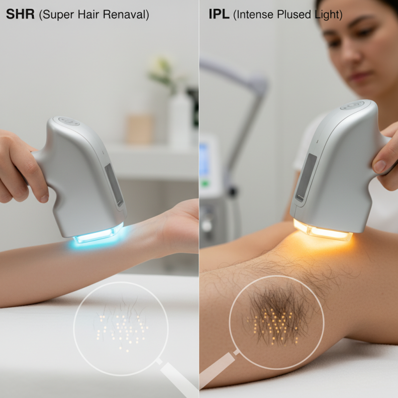 SHR vs IPL Differences Which Hair Removal Treatment is Best?
