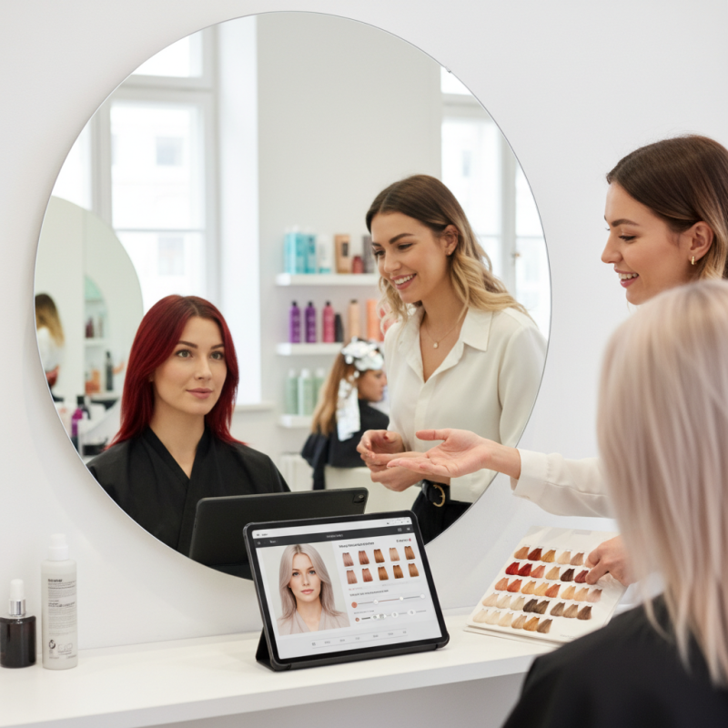 How to Visualize a New Hair Color Effectively?