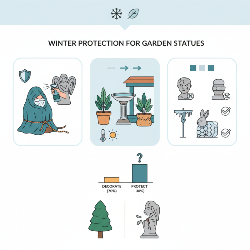 How to Safely Protect Garden Statues During Winter Season?