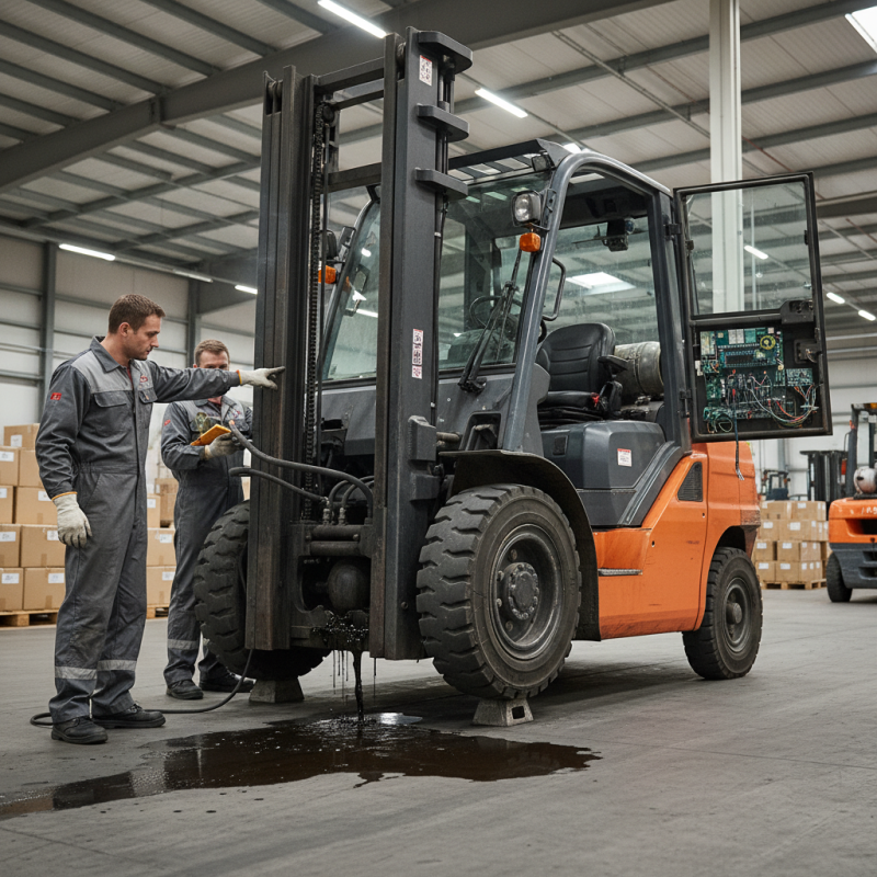Why Are Forklift Repair Issues So Common in Warehouses?