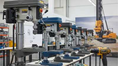 How to Choose the Best Drilling Machines for Your Needs?
