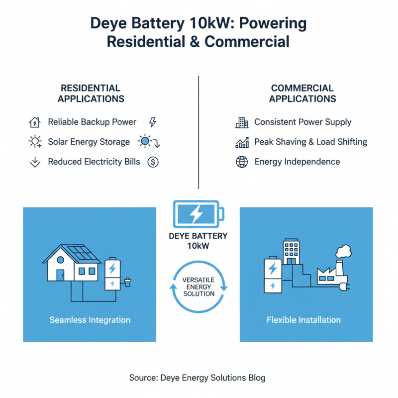 What is the Deye Battery 10kw and Why Choose It?