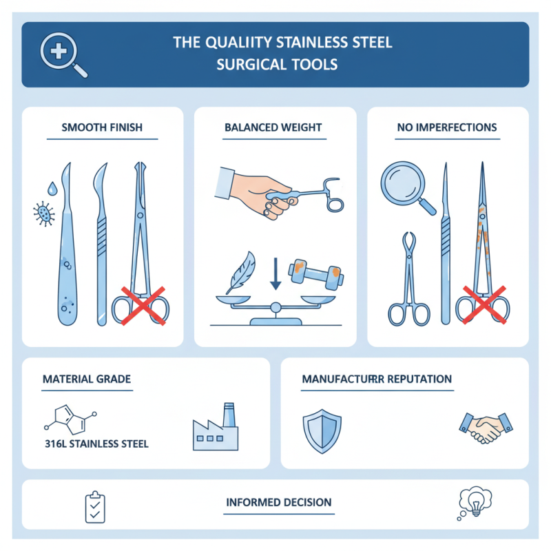 How to Identify High Quality Stainless Steel Surgical Tools?