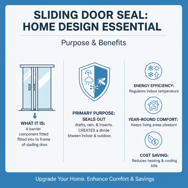 What is a sliding door seal and how to choose the best one?