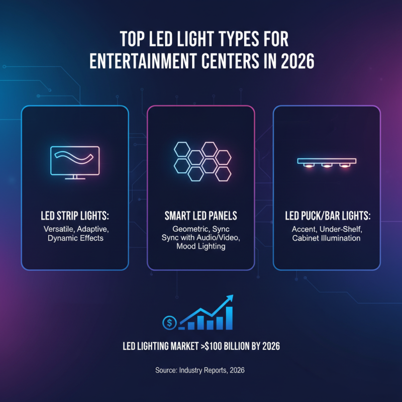 2026 Top LED Lights for Your Entertainment Center Ideas?