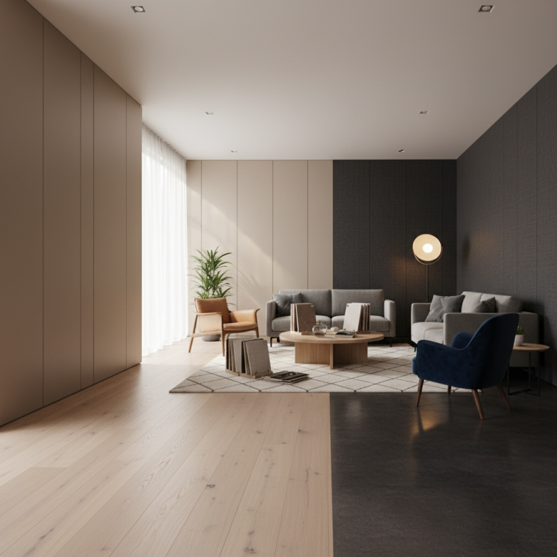 How to Choose the Right Wall Panel Colors for Your Flooring?