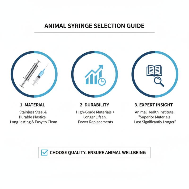 2026 Top Durable Animal Syringe for Global Buyers?
