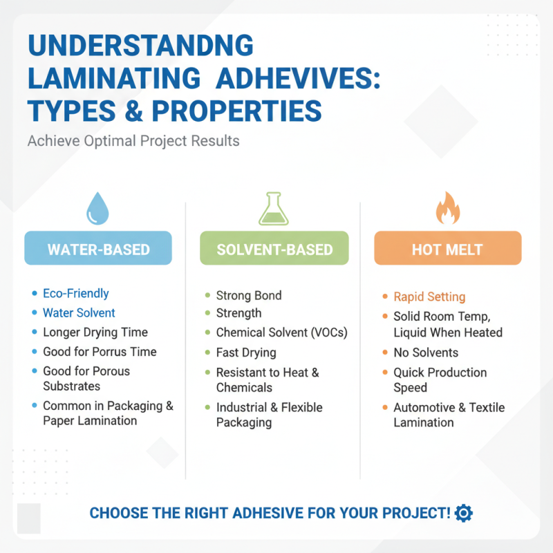 How to Choose the Best Laminating Adhesive for Your Projects?