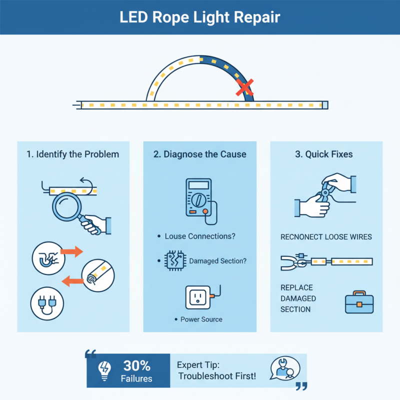 How to Fix a Dead Section in LED Rope Light Fast और Easy?