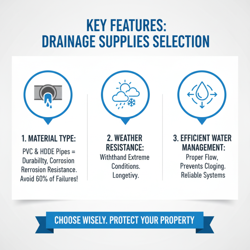 Best Drainage Supplies for Efficient Water Management Solutions?