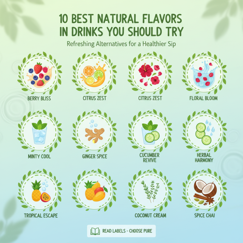 10 Best Natural Flavors in Drinks You Should Try?