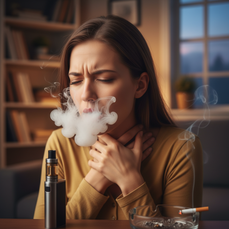 Why Does Vaping Make Me Cough More Than Smoking?
