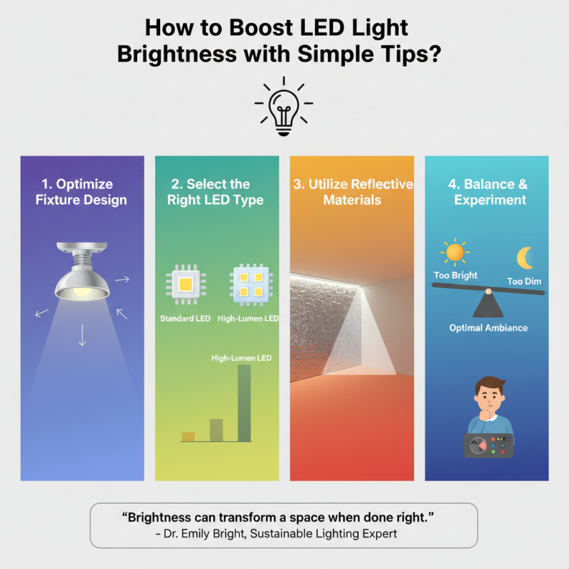 How to Boost LED Light Brightness with Simple Tips?