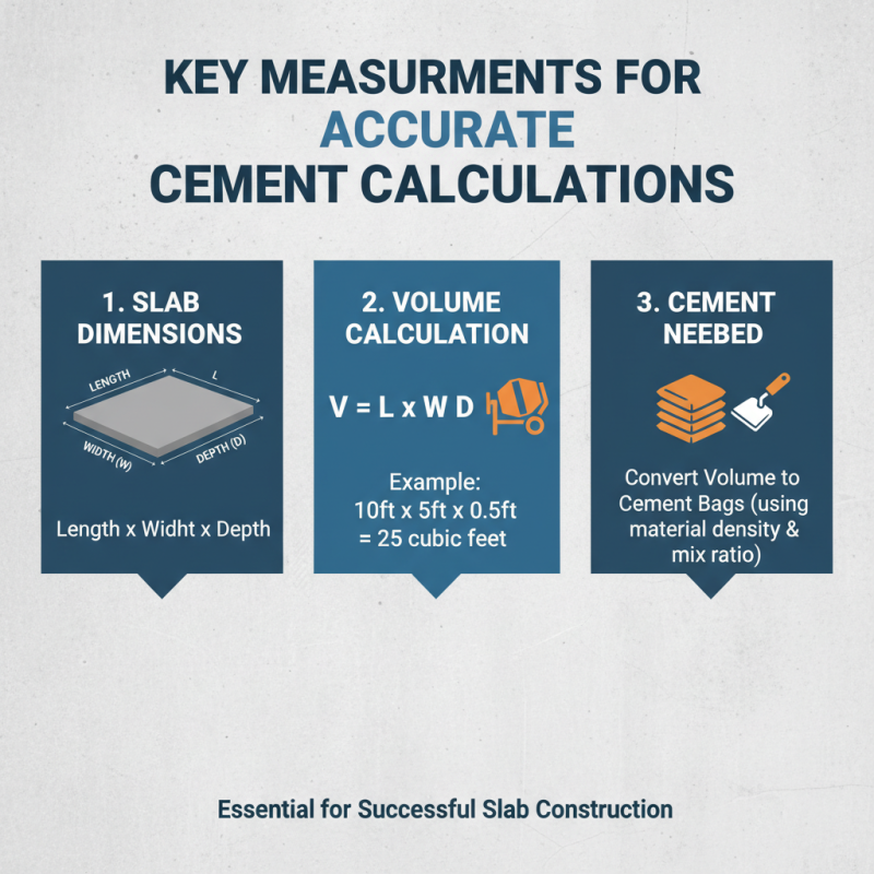 How to Use a Cement Calculator for Slab Construction?