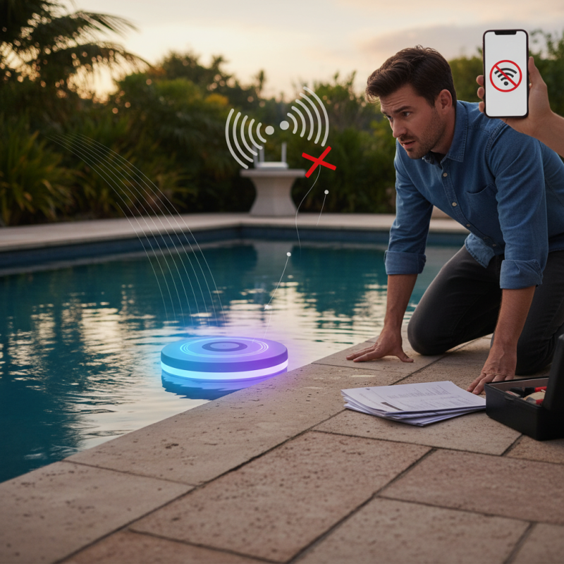 Why Are My Smart Pool Lights Not Connecting to WiFi?